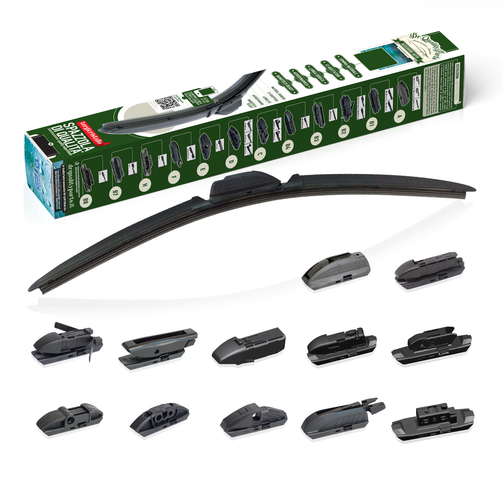 Spazzola SPARBLADE FLAT SF450 450mm 18 (1PCS)
