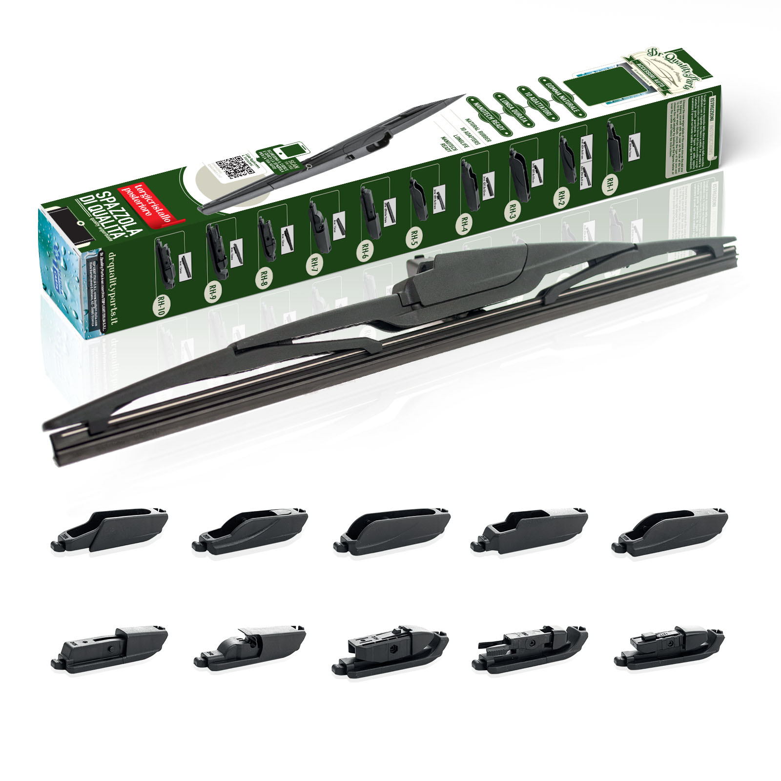 Spazzola BACKFIT BF350 350mm 14 (1PCS)