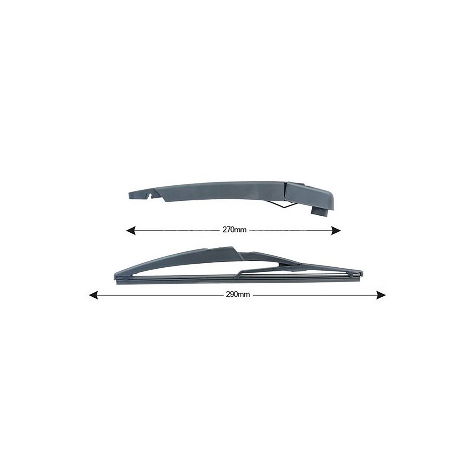 TRA-D1L1 Sparblade Rear Arm DACIA, DS e RENAULT 290mm