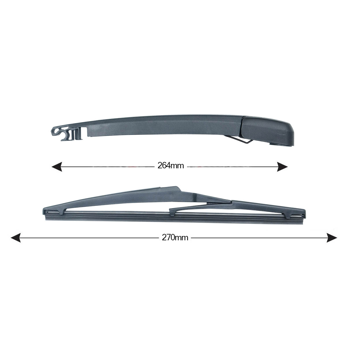 Kit Braccio Tergilunotto KIA Sorento 270mm 