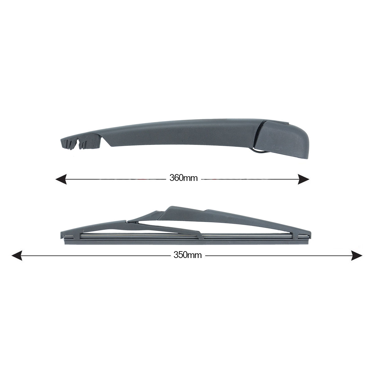 Kit Braccio Tergilunotto RENAULT Laguna II SW 350mm