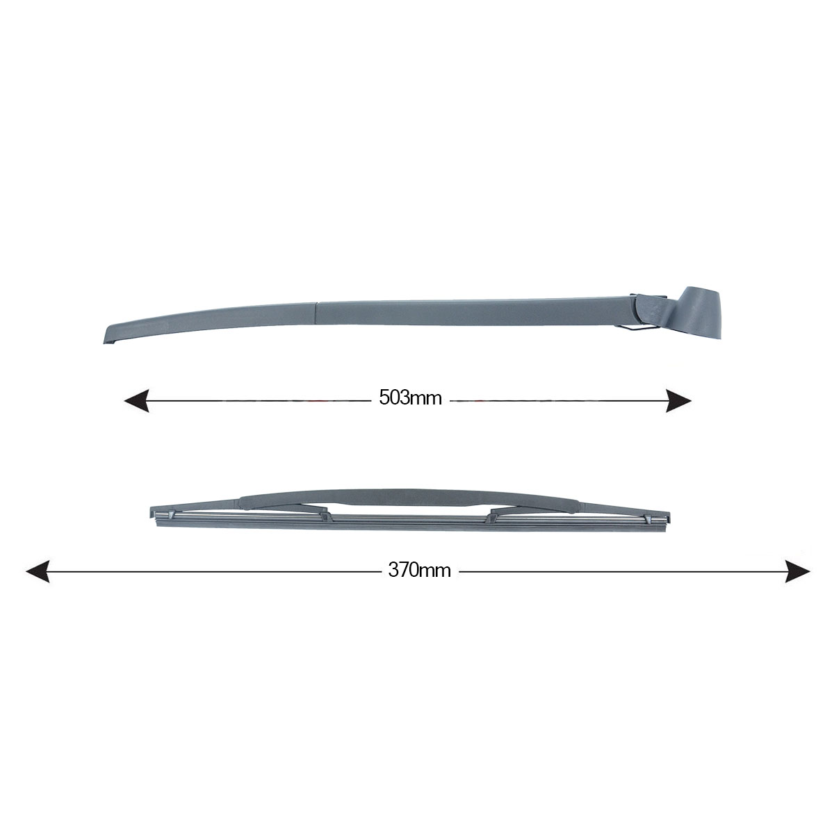 TRA-S7F1 Sparblade Rear Arm Kit SKODA Fabia 370mm (1PCS)