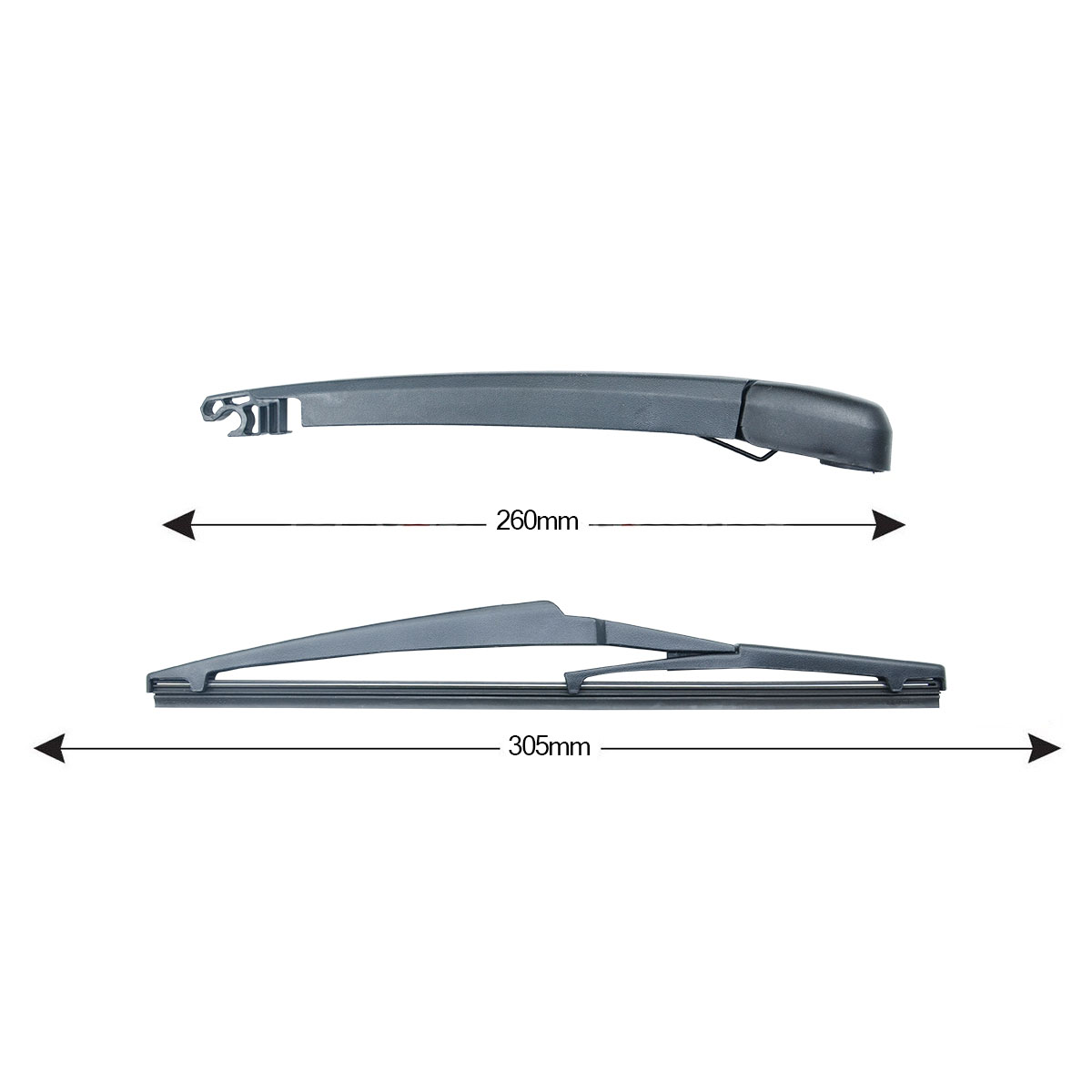 Kit Braccio Tergilunotto SUZUKI Vitara 305mm 