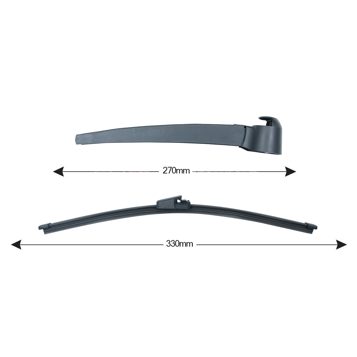 Kit Braccio Tergilunotto VOLKSWAGEN Tiguan 330mm 