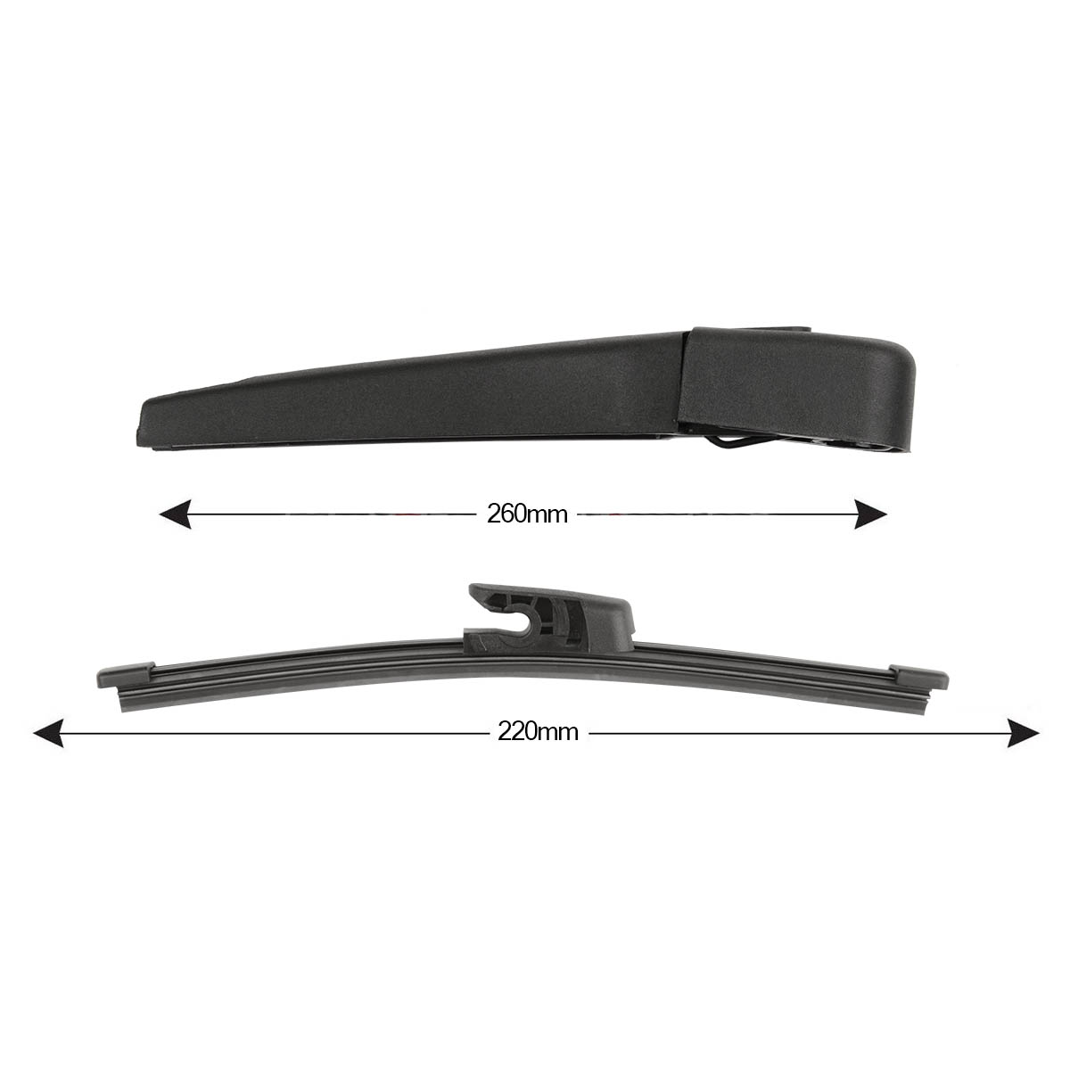 Kit Braccio Tergilunotto HYUNDAI Veloster 220mm 