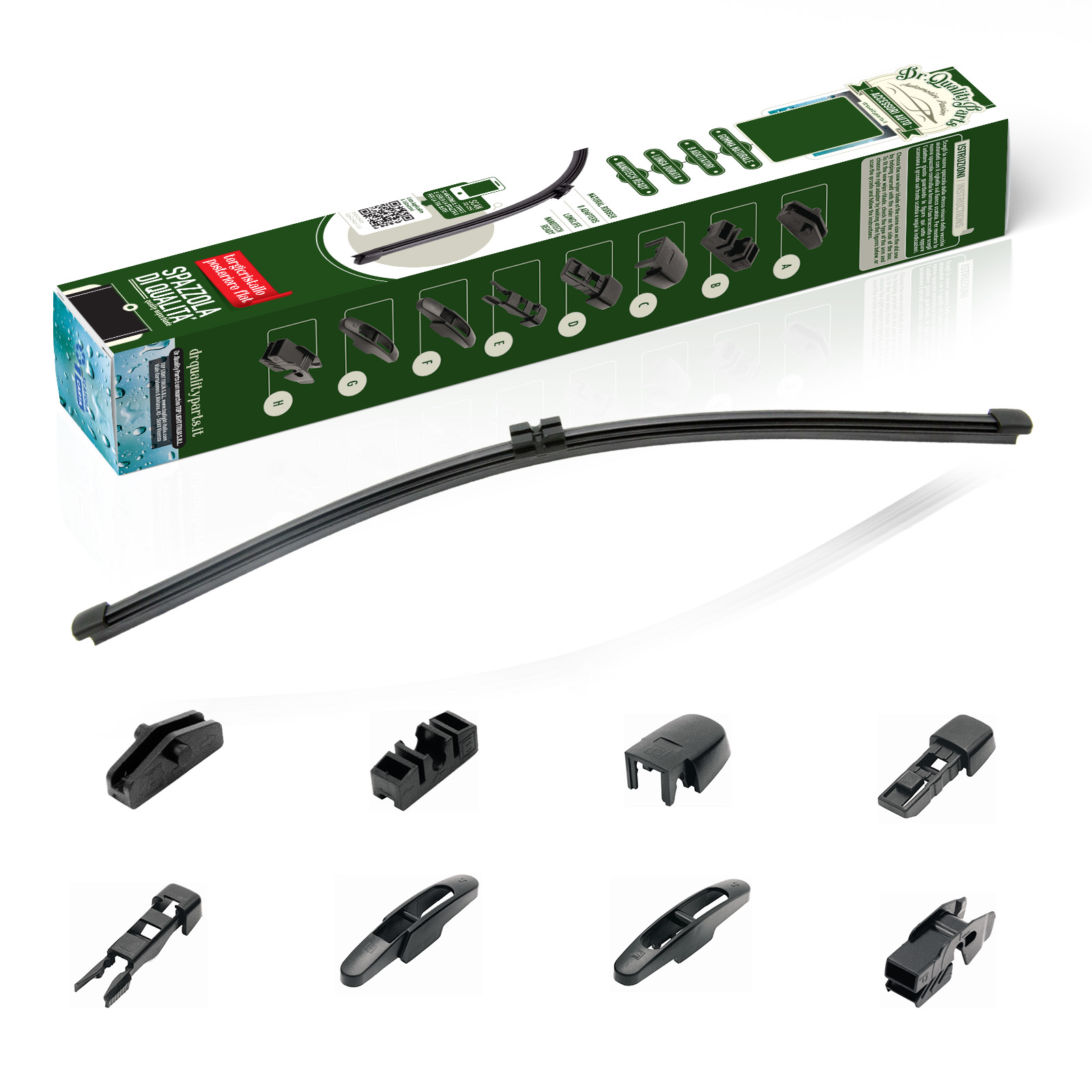 Spazzola REARFLAT RF350 350mm 14 "