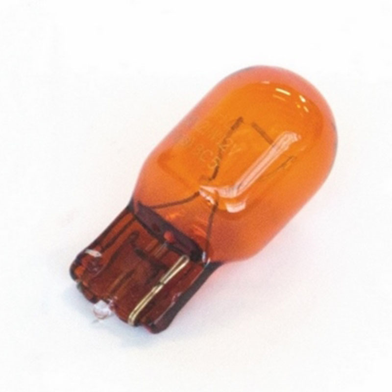 Lampada T20 1 Luce W21W Tuttovetro dipinto Amber 12V