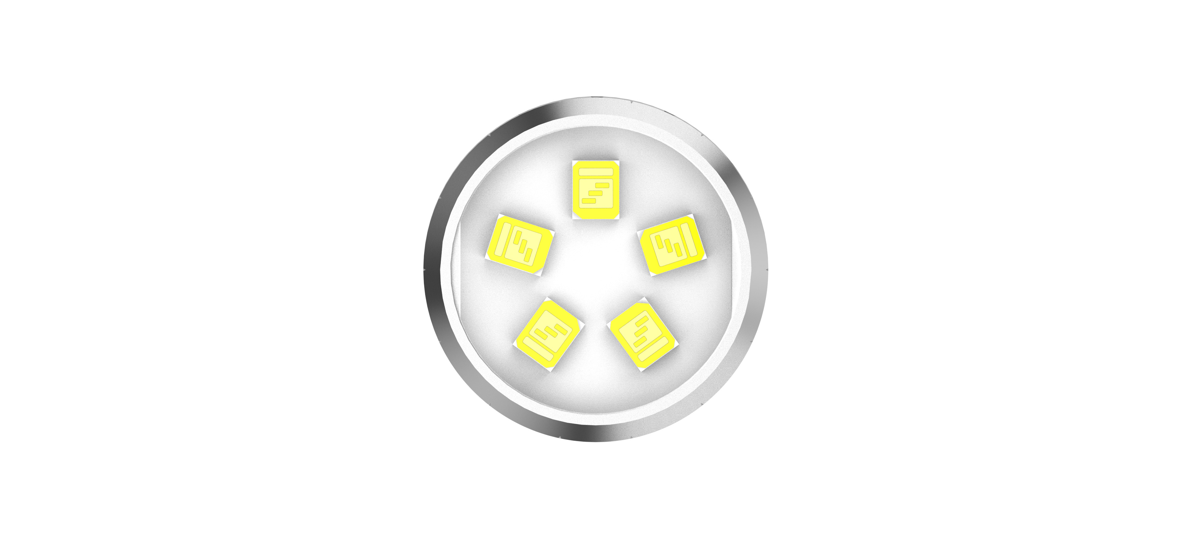 Led Bulb P21W SMD with Canbus 12V (2PCS)