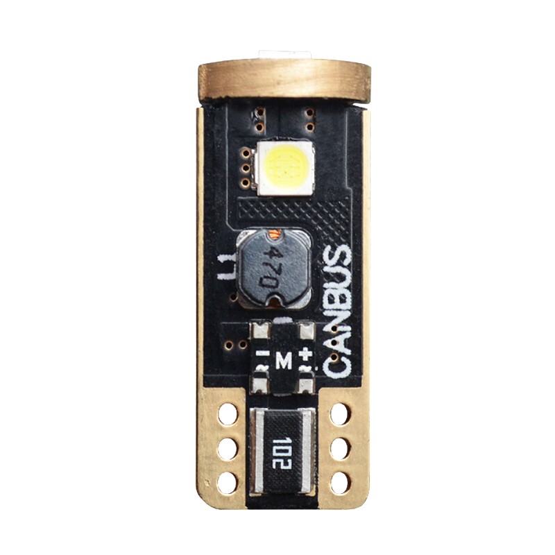 Set Lampade T10 a 3 LedSMD Super Canbus 12V (2PCS)