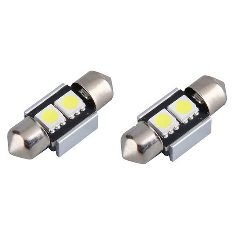 Set led festoon 12x31 Canbus 2 SMD (for asian cars)