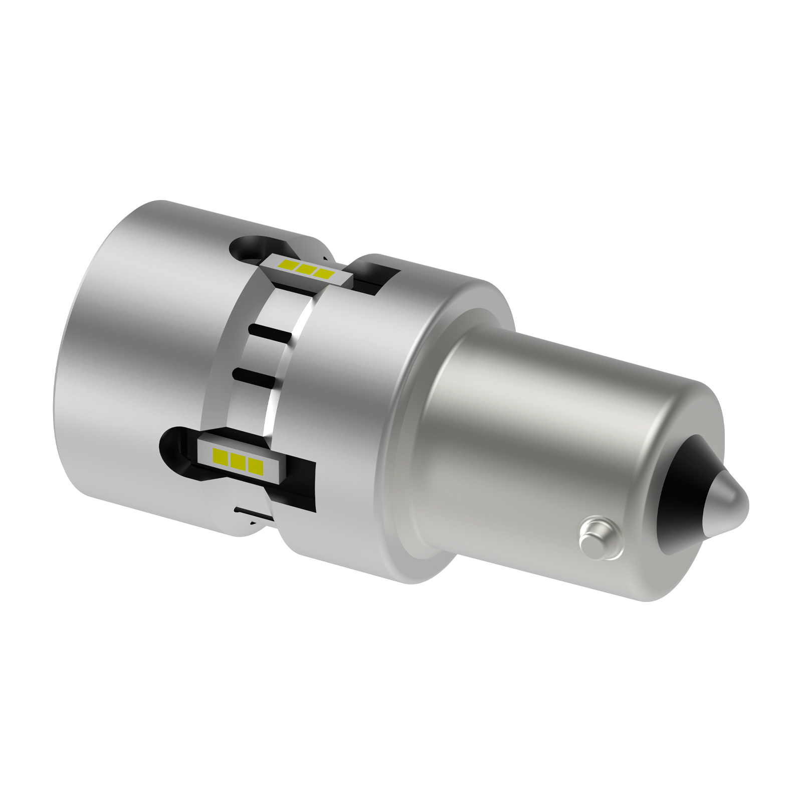 High Power Led Bulb P21W Amber (2 Pcs)