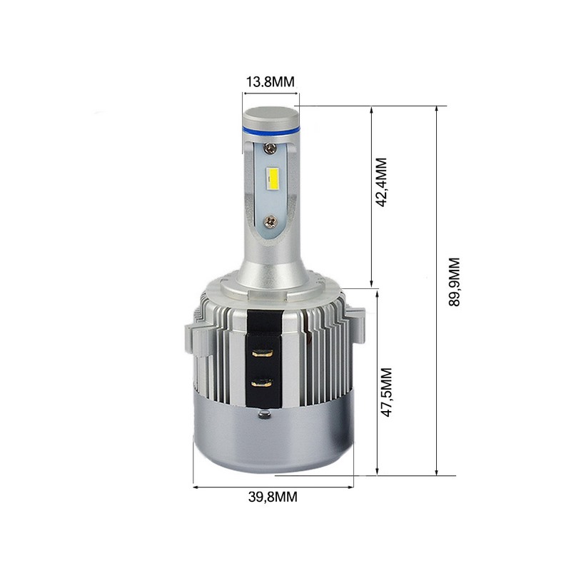 Kit Headlight Golf VII -Vito con Ventola (2PCS)