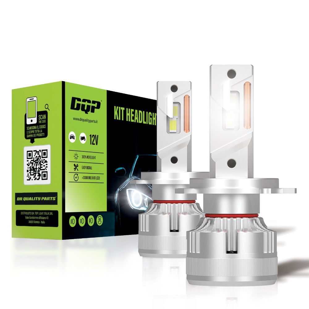 Kit Headlight LUMI-X 9-60V per H4 (2PCS)