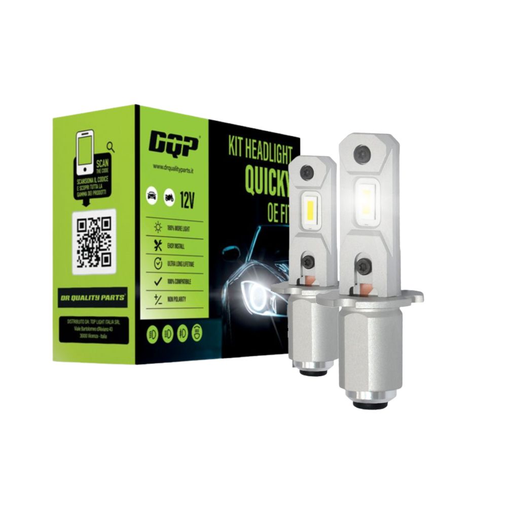 Headlight Kit QUICKY for H3 (2PCS)