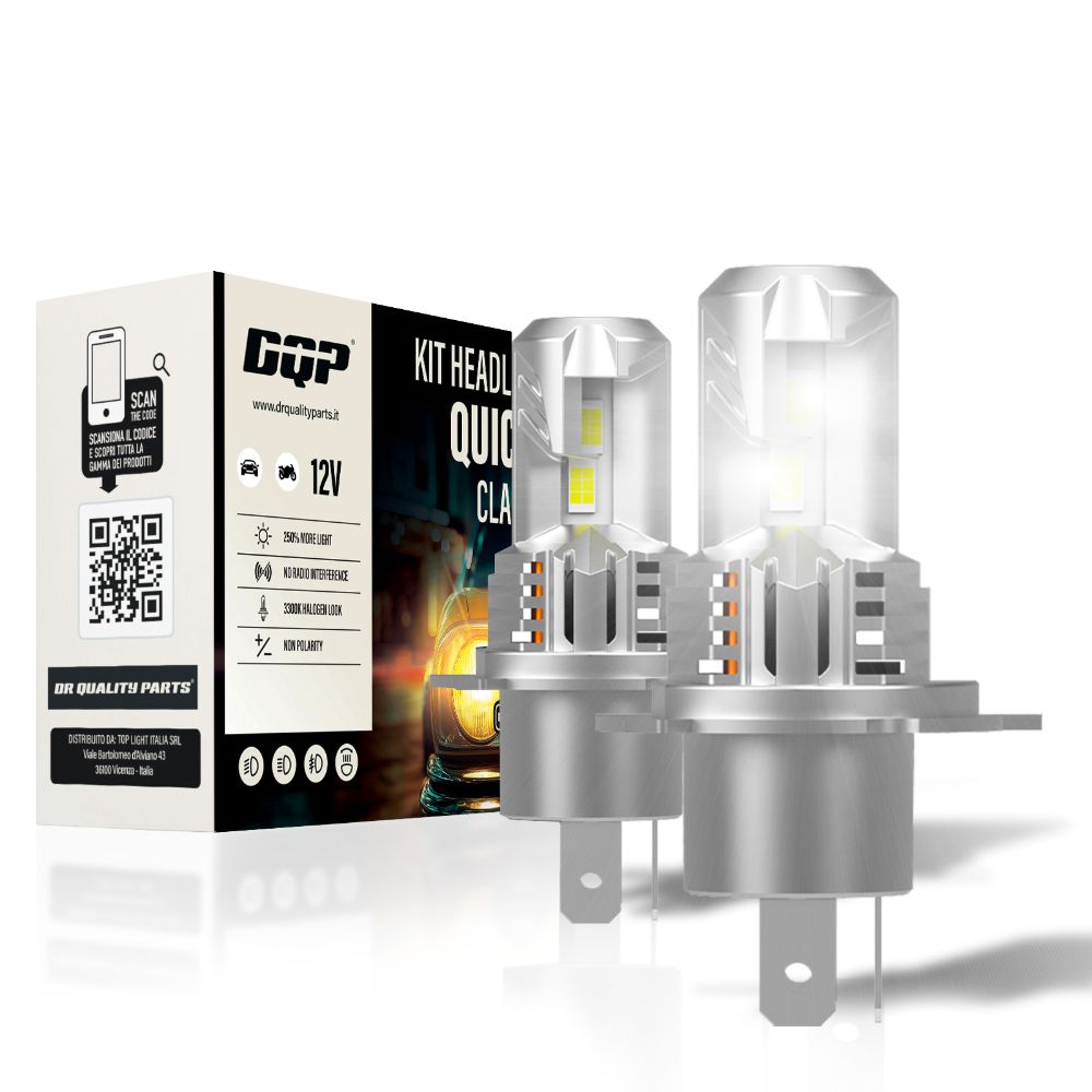 Kit Headlight QUICKY H4/H19 OEFIT PRO Classic (2PCS)