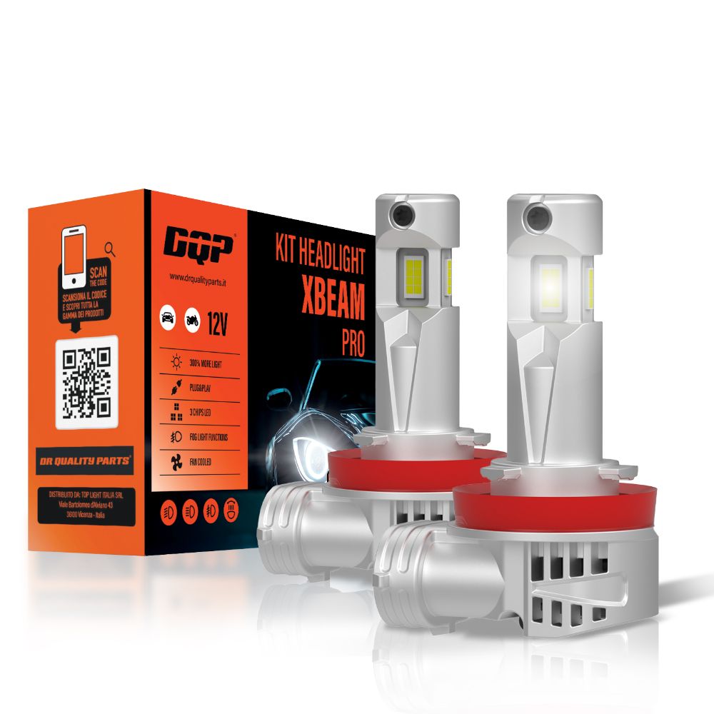 Kit Headlight X-BEAM PRO H8/H9/H11 (2PCS)