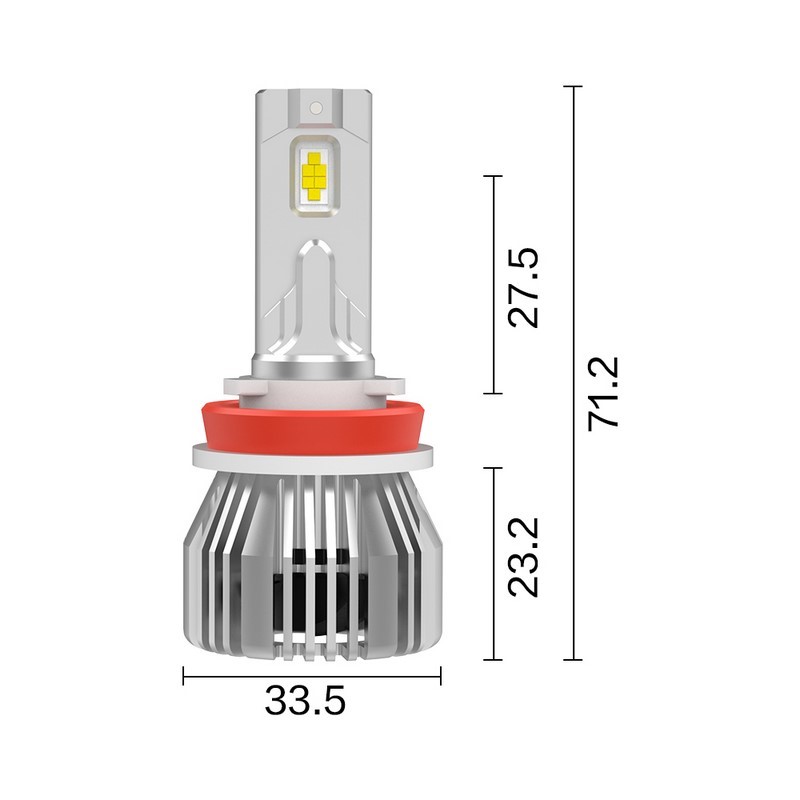 Kit Headlight ULTRALIGHT 2 H8-9-11-16 (2 PCS)