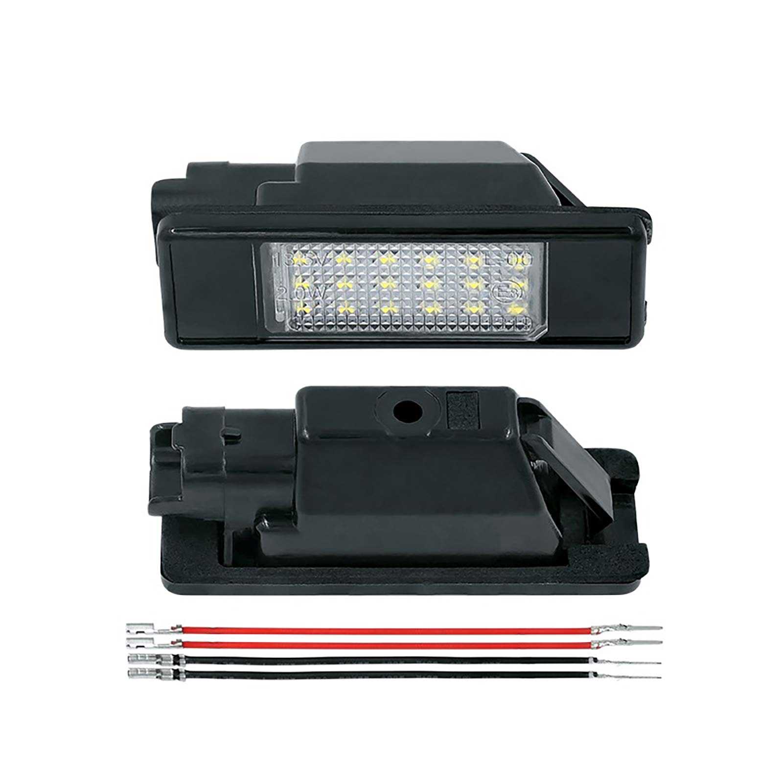 Led Licence Plate Light Citroen and Peugeot (2PCS)