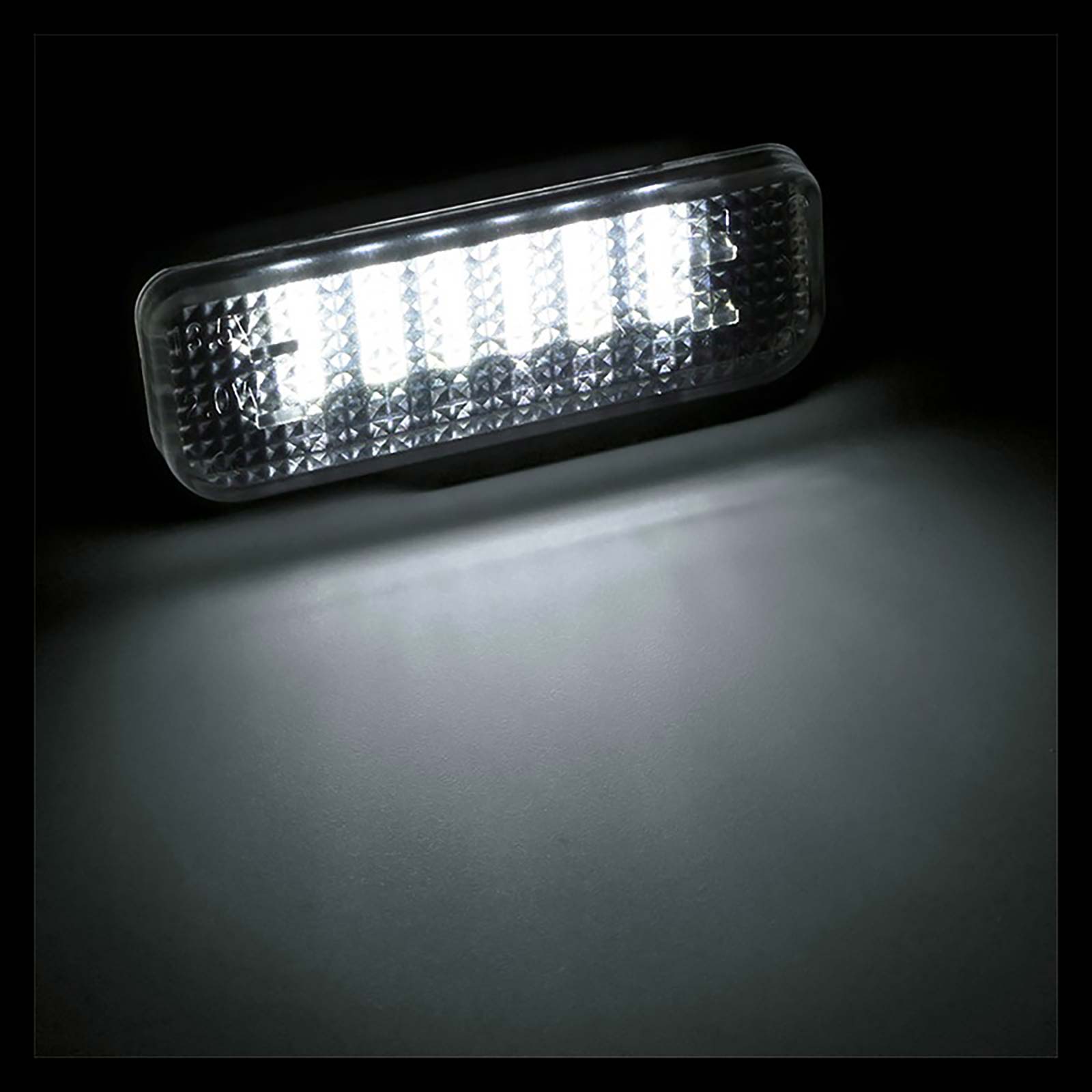 Kit Luce Targa Led Mercedes (2PCS)