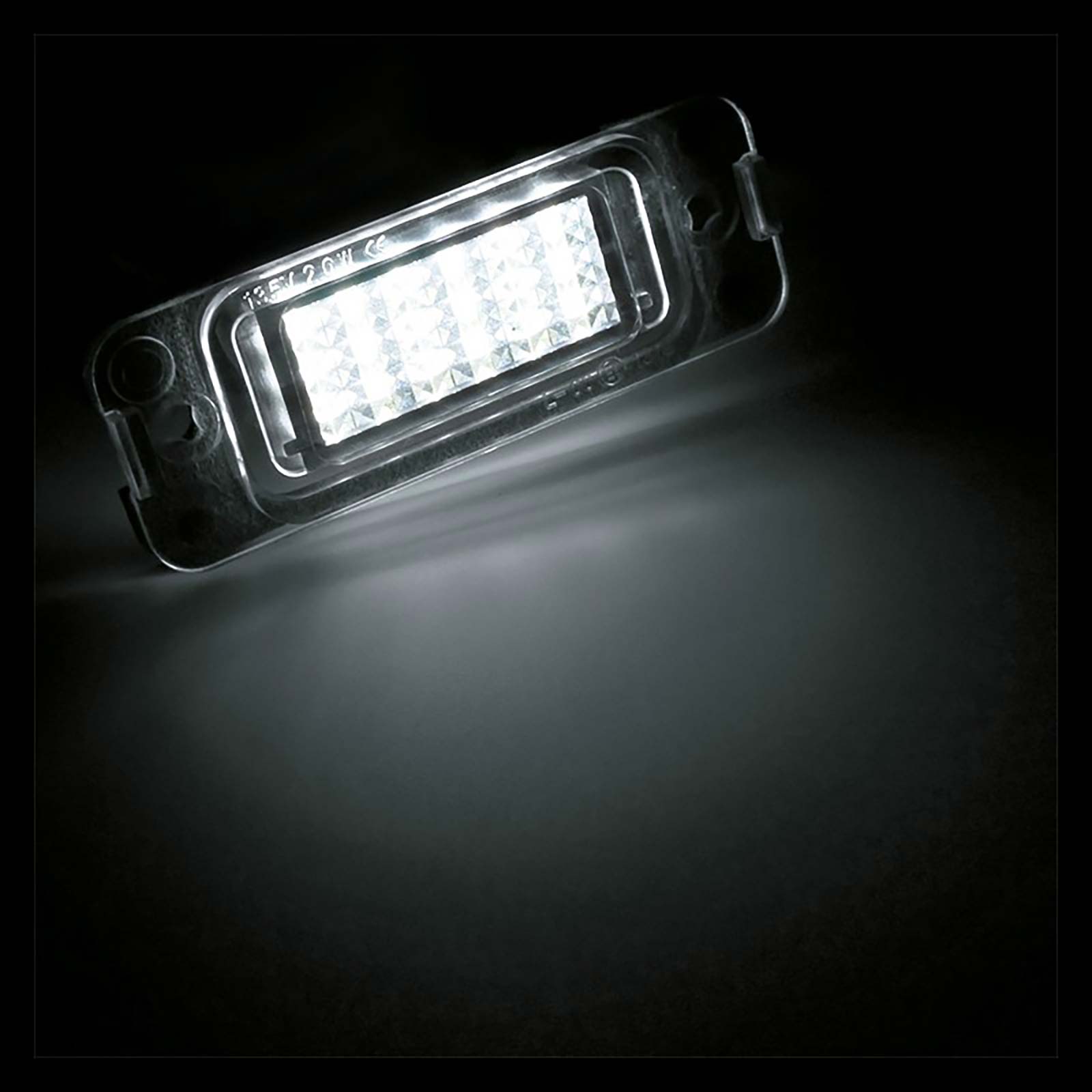 Kit Luce Targa Led Mercedes (2PCS)