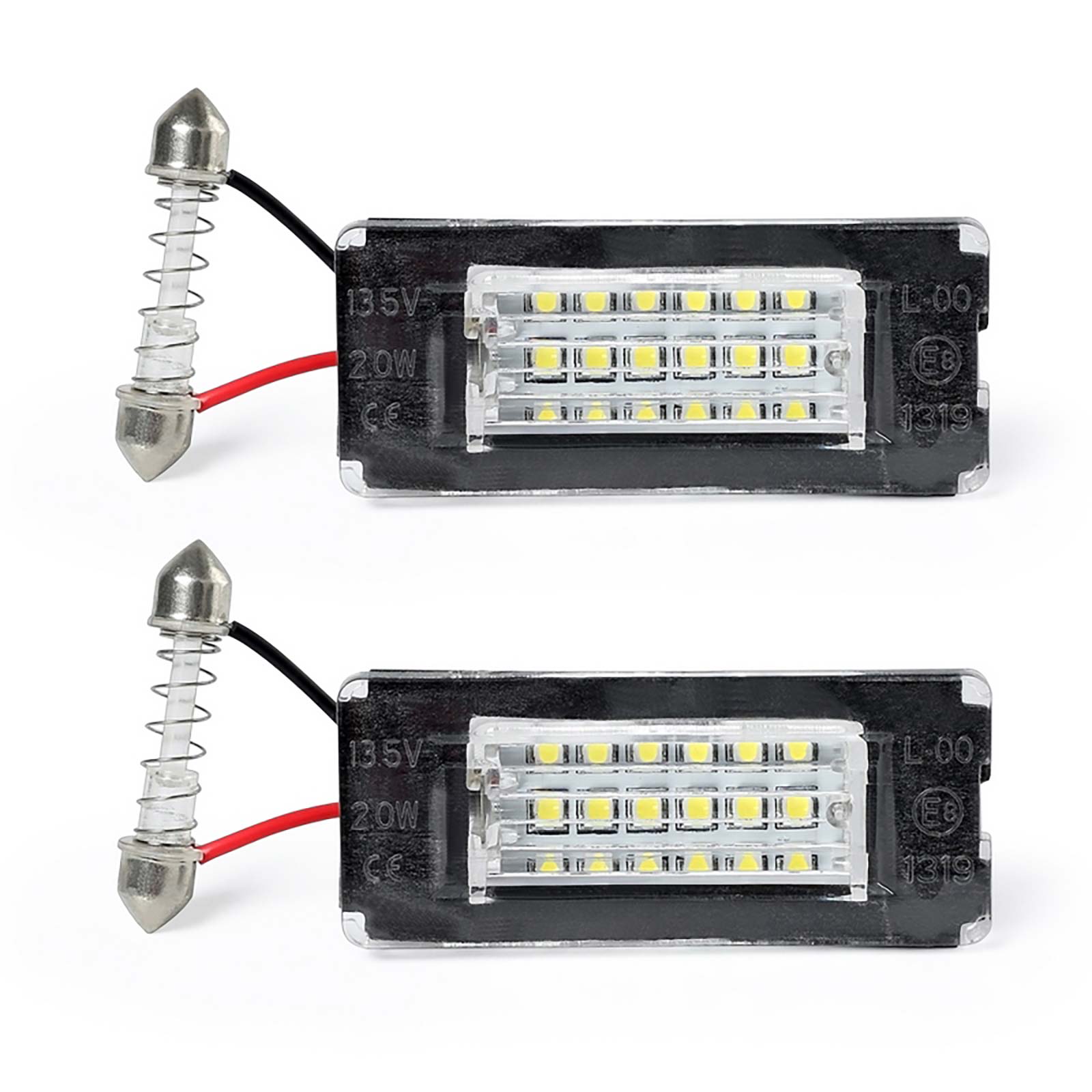 Kit Luce Targa Led Mini(2PCS)