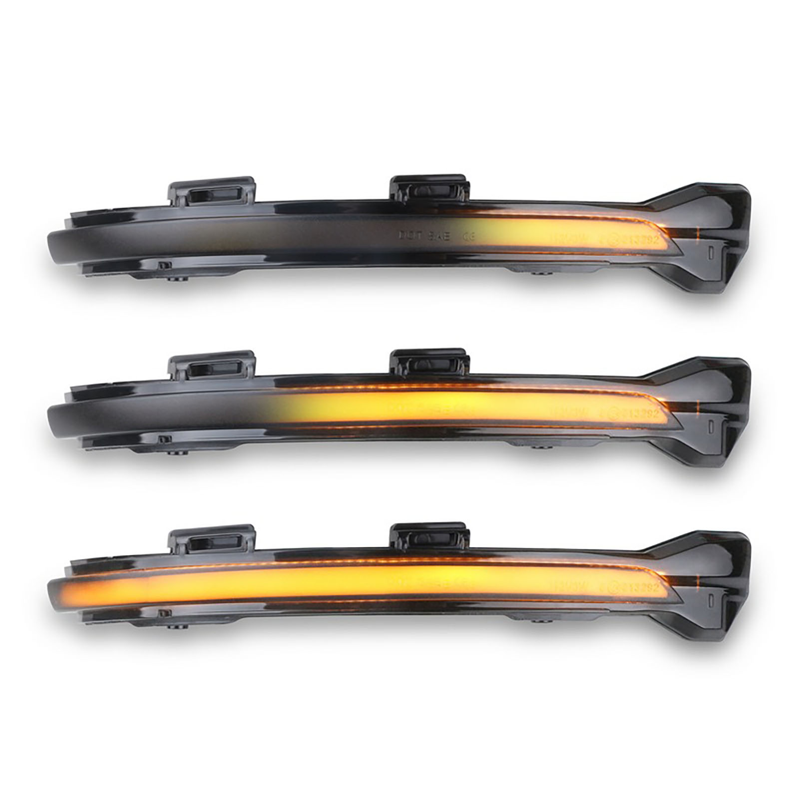 Frecce specchio progressive fumé per VW Golf (2PCS)