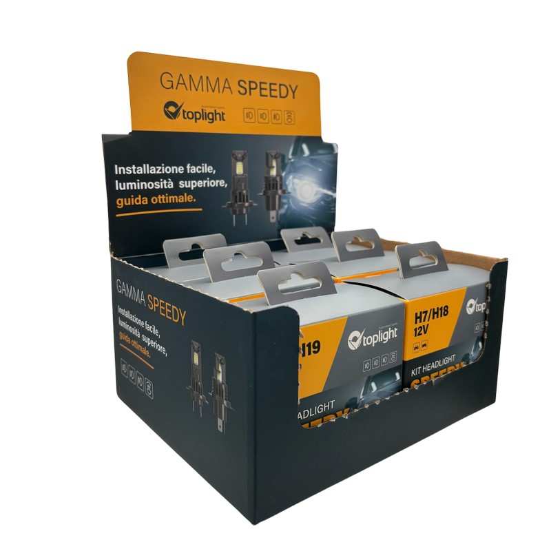 Espositore Lampade SPEEDY H7 & H4