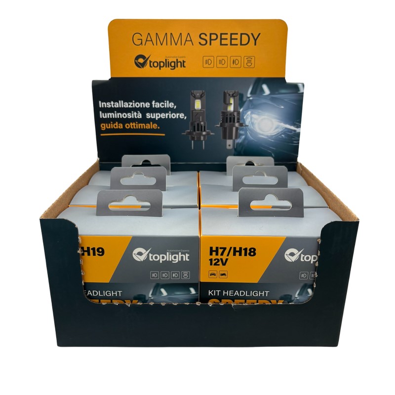 Espositore Lampade SPEEDY H7 & H4