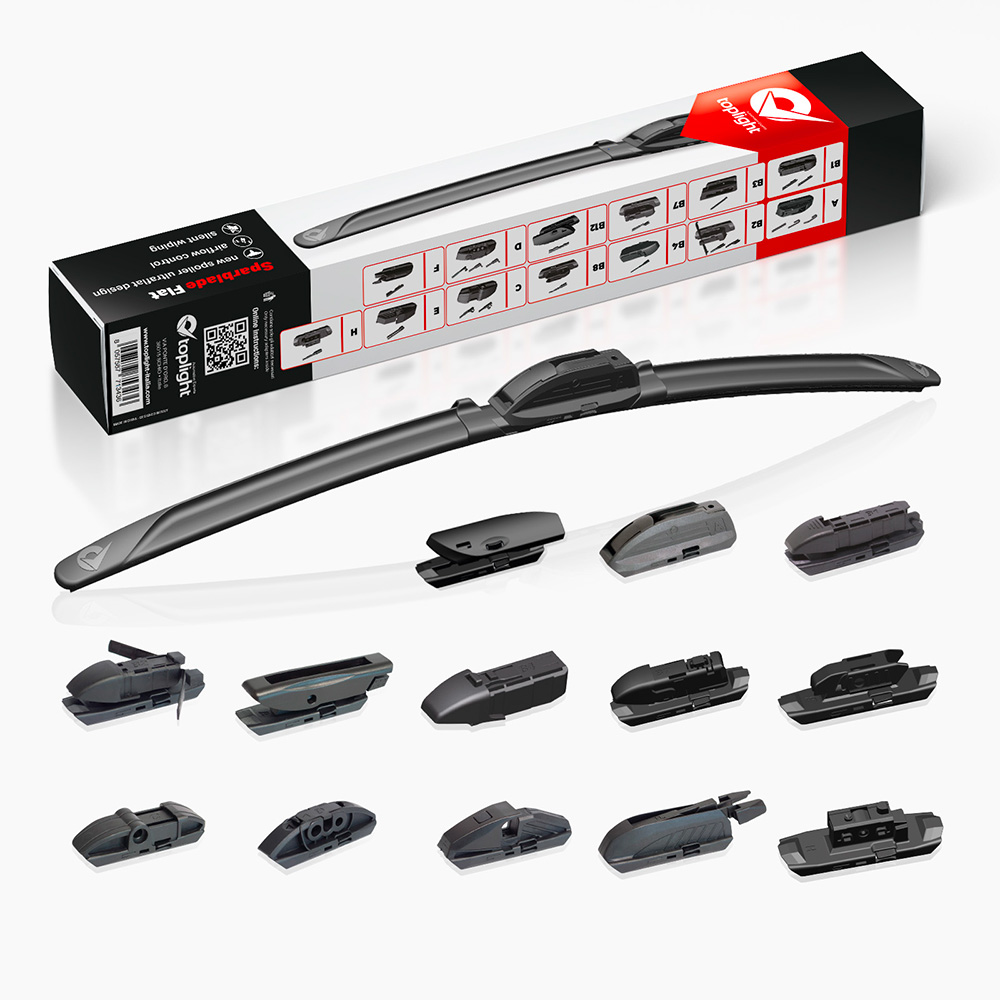 Spazzole Tergicristallo HEYNER AEROFLAT HYBRID PE308 – 650mm E 760mm Per Peugeot 308 (2008-2014)