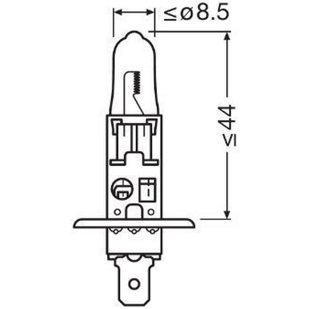 Set Lampade H1 X-White 12V (2PCS)