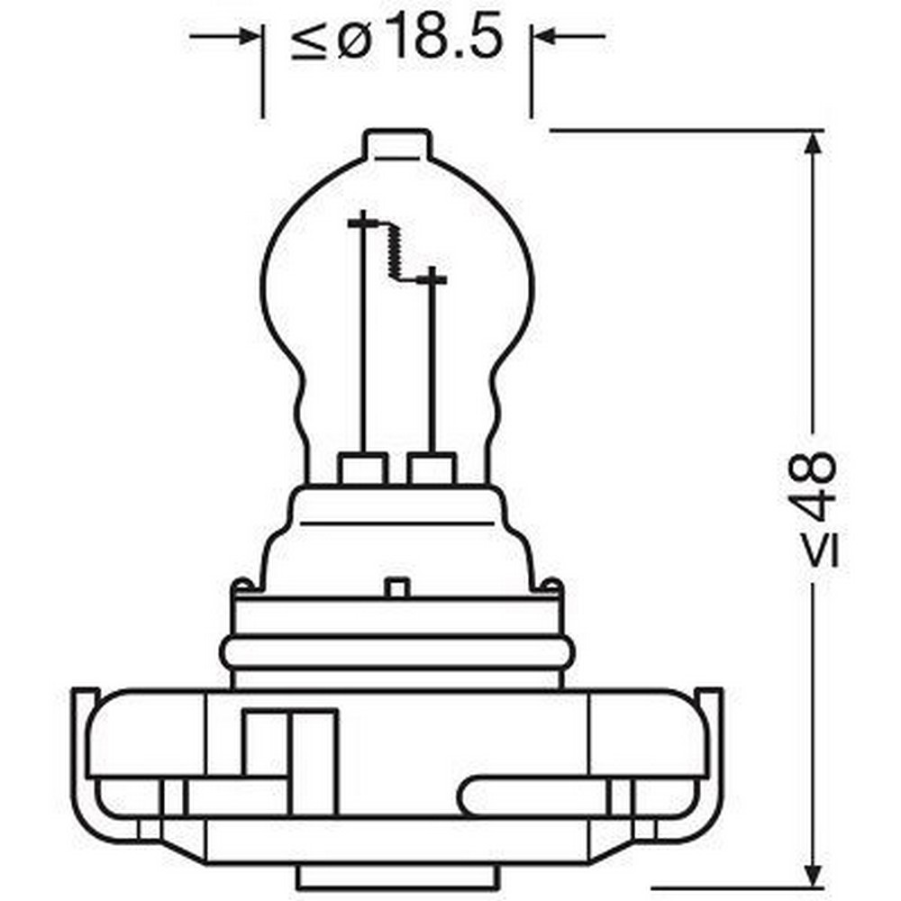 Lampada PS19W 12V