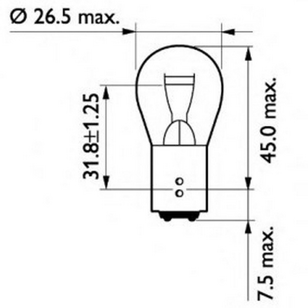 Lampada P21/5W 24V