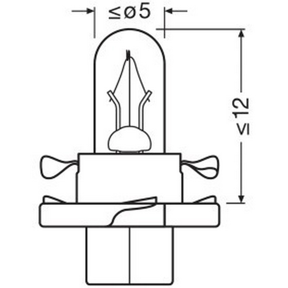 Bulb PCB - 12V 1,5W - Brown (1PCS)