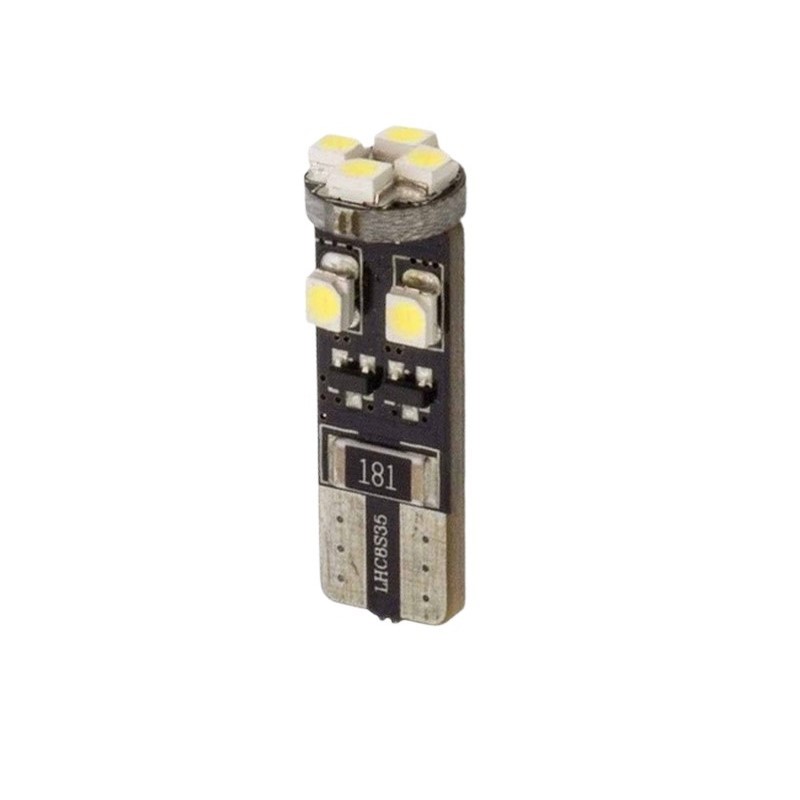 Set Lampade T10 a 8 LedSMD con Canbus 12V (2PCS)