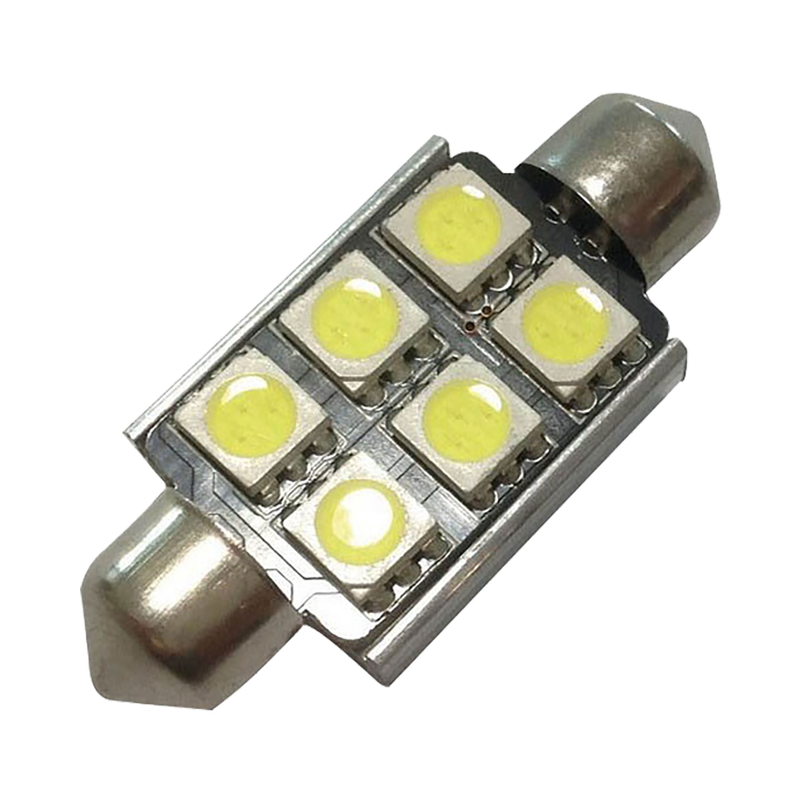 Led Bulb Festoon 6 Led SMD with Canbus 16X38mm (2PCS