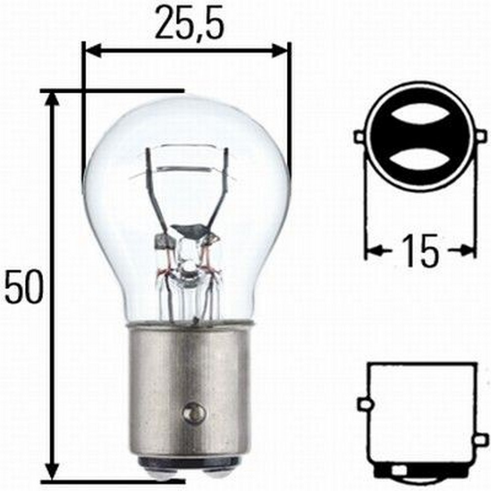 Bulb P21/5W 12V (1PCS)