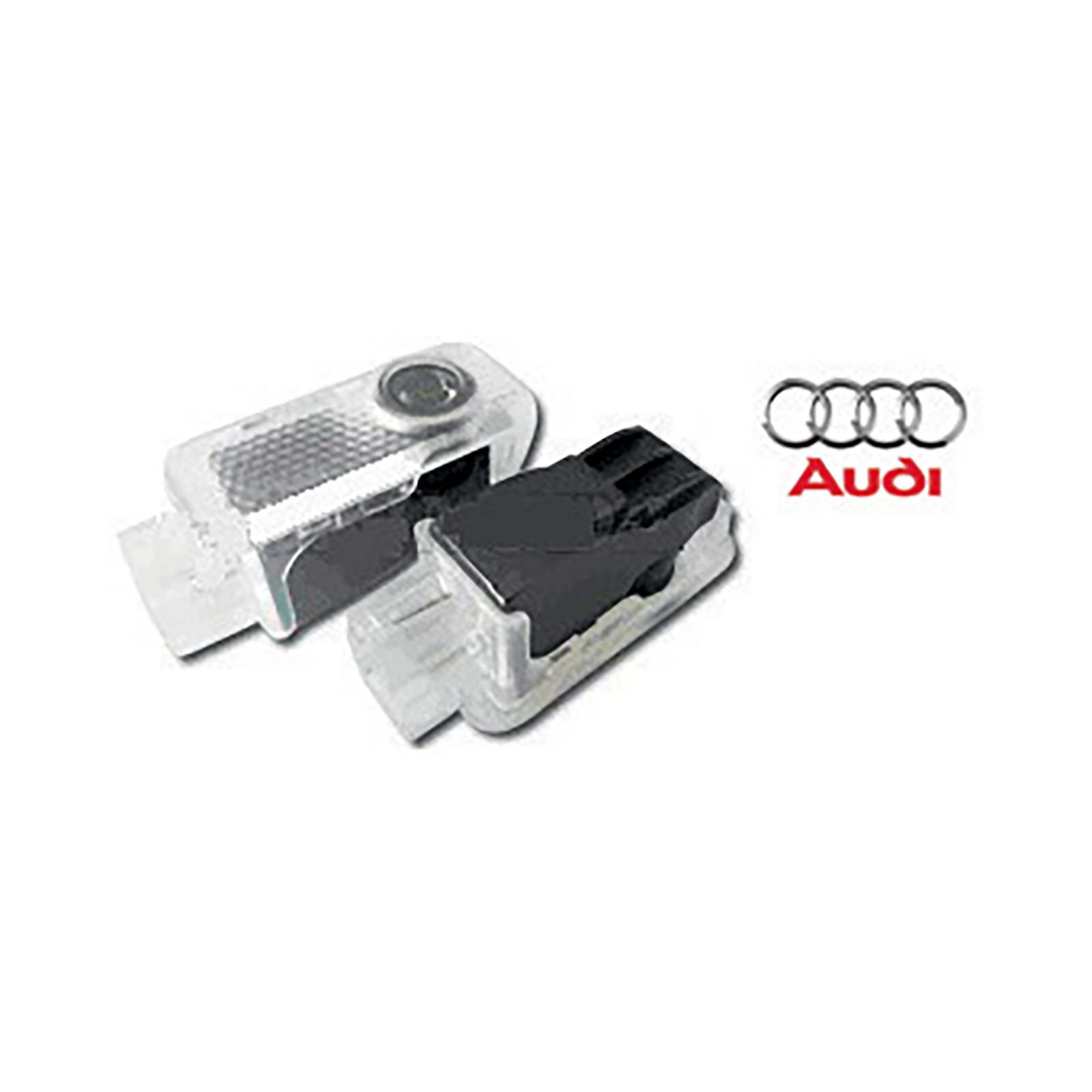 Logo con Fanalino AUDI (2PCS)