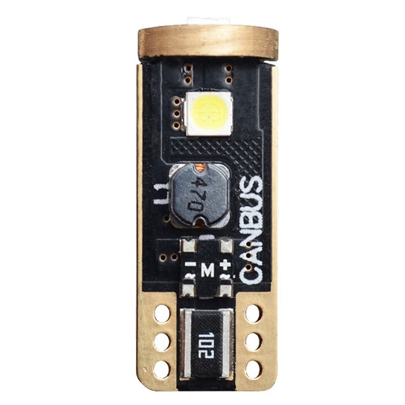 Set Lampade T10 a 3 LedSMD Super Canbus 12V (2PCS)