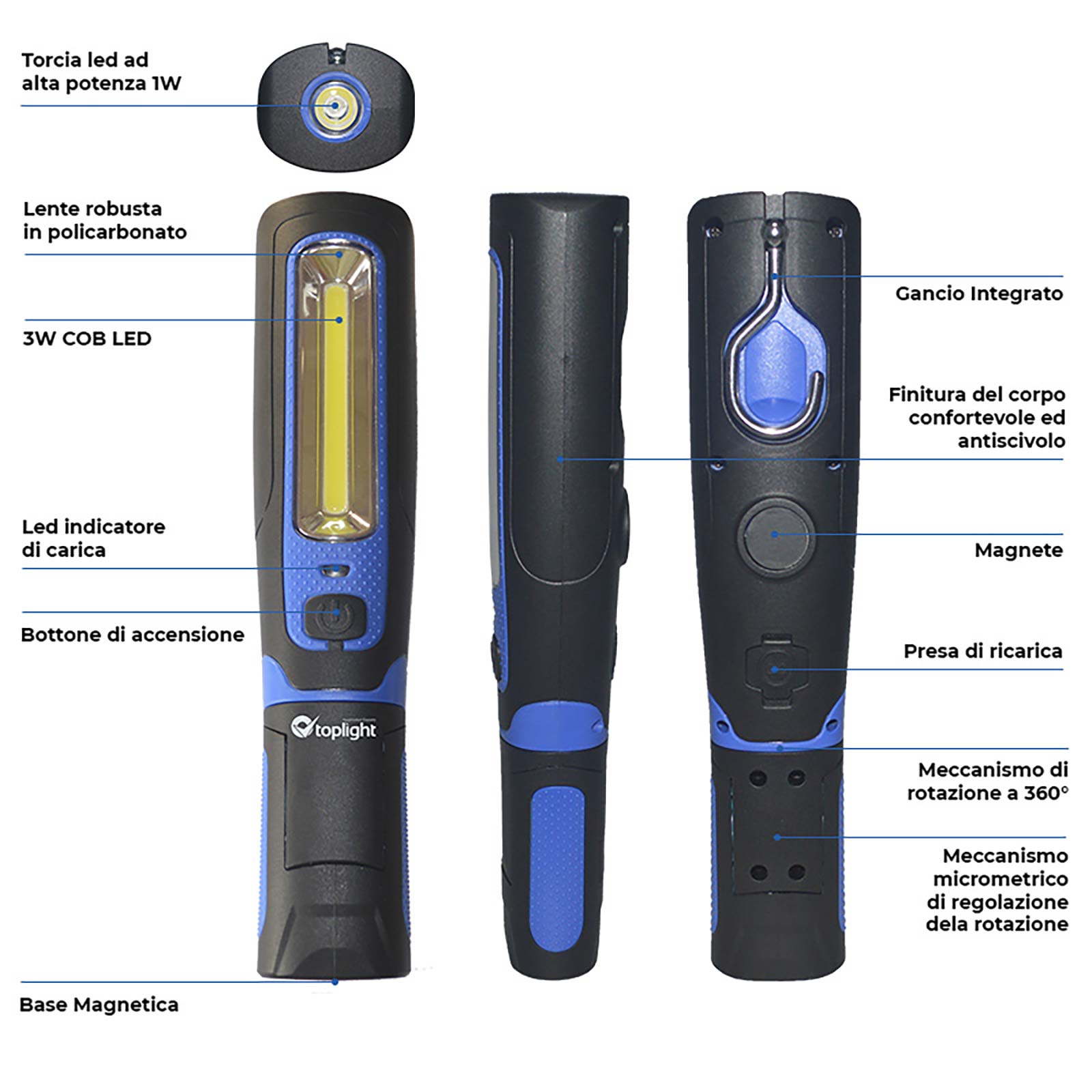 Worklight SMARTLITE TORCH (1PCS)