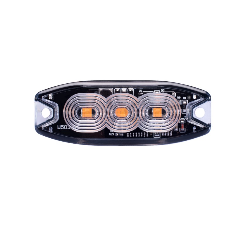 Strobo a 3 Led Amber SUPER SLIM