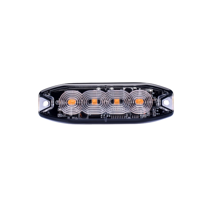 Strobe Light 4 Led Amber (1PCS)
