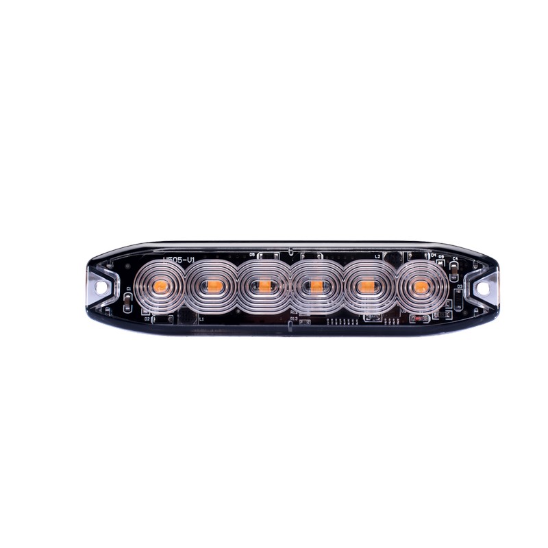 Strobe Light 6 Led Amber (1PCS)