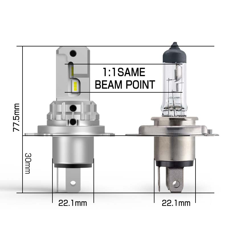 Kit Headlight SIMPLY H4H19 OEFIT 24V