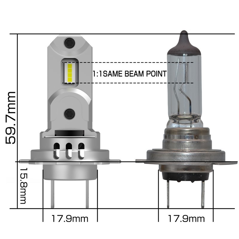 Kit Headlight SIMPLY H7 H18 OEFIT PRO 24V