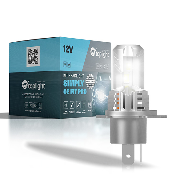 Singolo Headlight SIMPLY H4/H19 OEFIT PRO