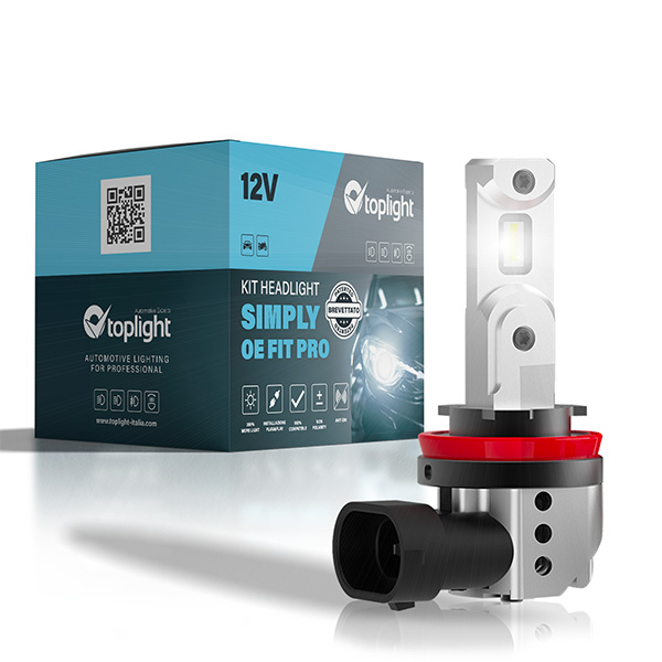 Singolo Headlight SIMPLY H8/H9/H11/H16 PRO