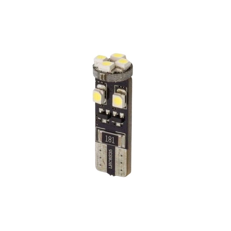 Set Lampade T10 a 8 LedRossa con Canbus 12V (2PCS)