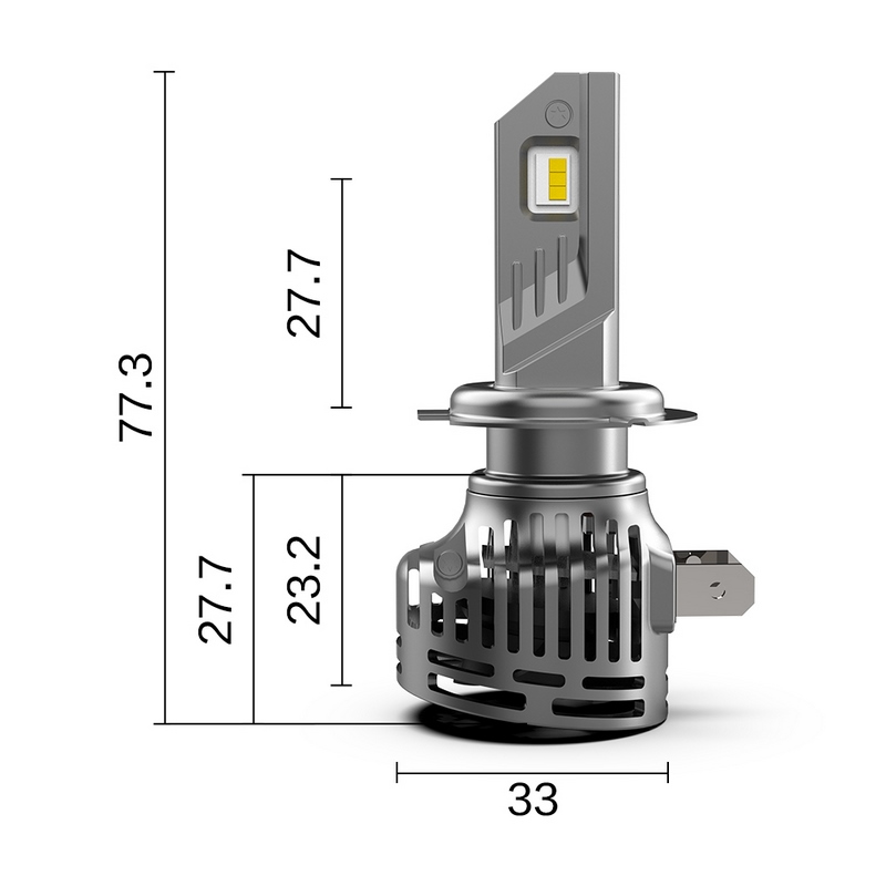 Kit Headlight SERIE COMPACT per H7 (2PCS)