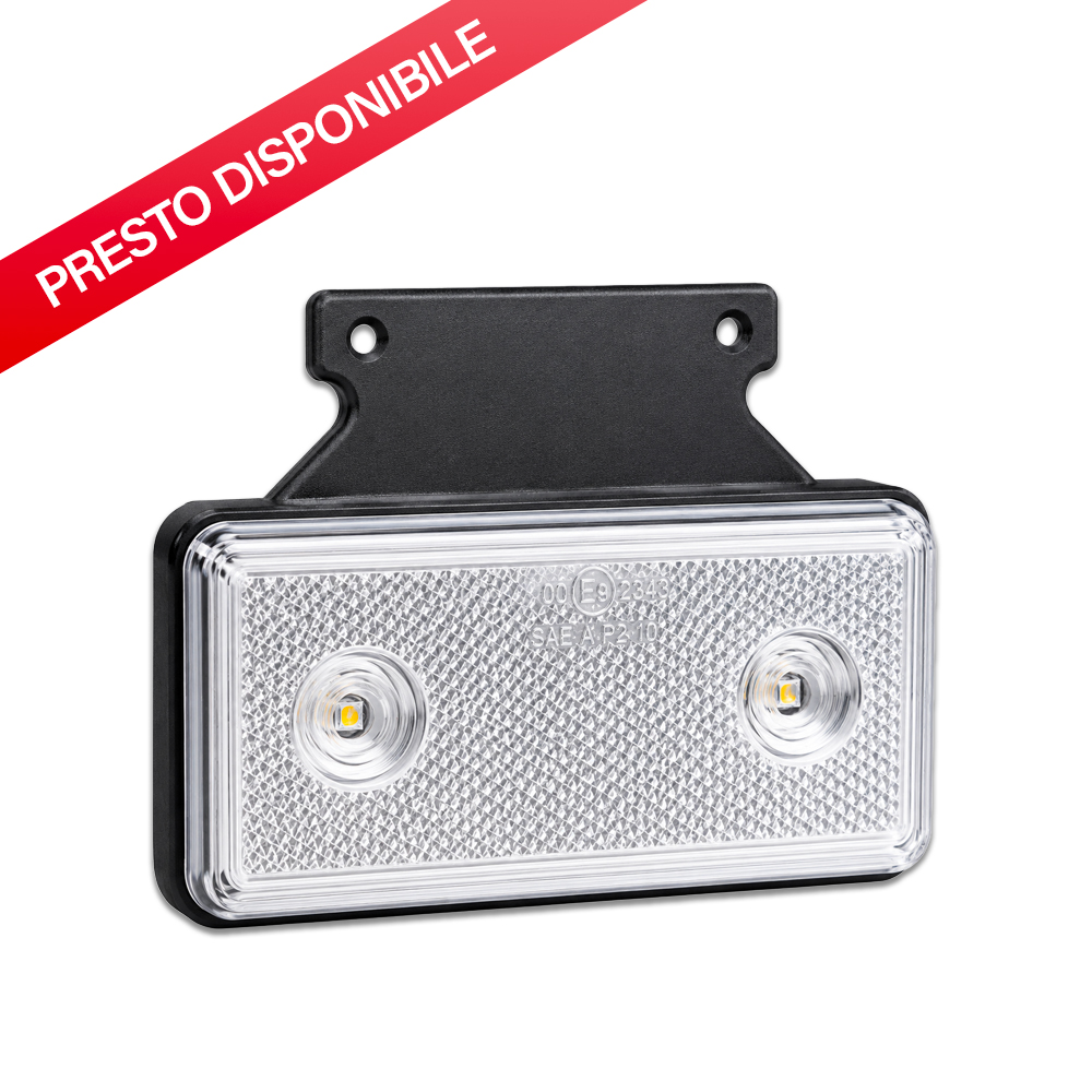 Rectangular White Position Light