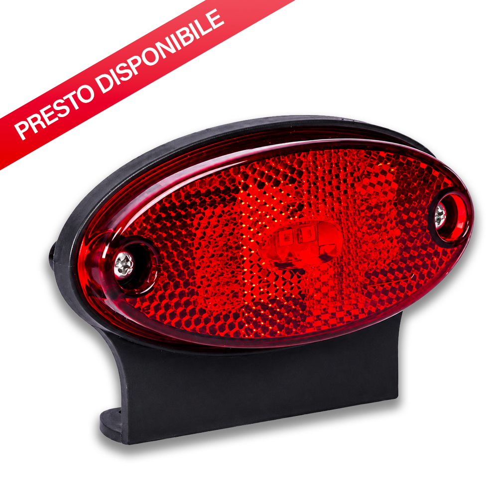 Oval Red Position Light